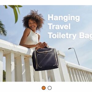 Black and Tan Travel Bag